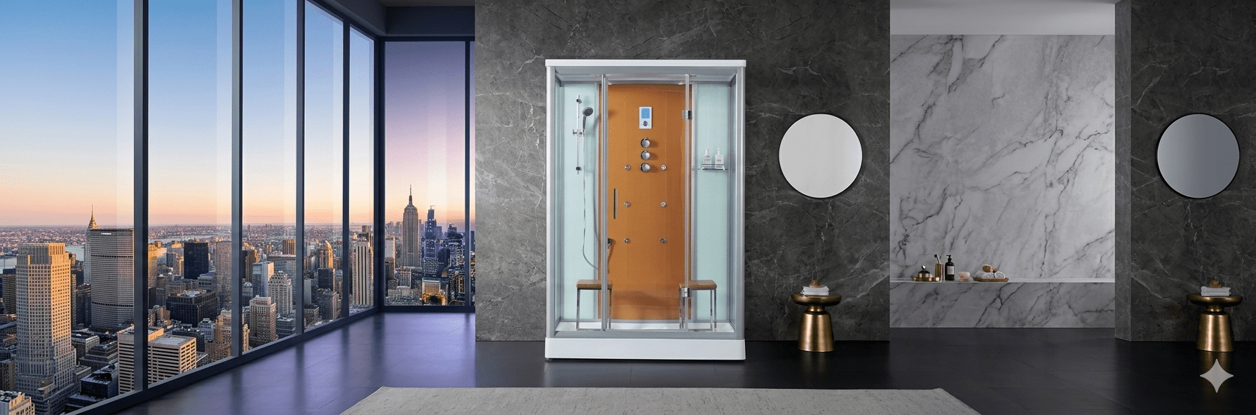 Walk-In Steam Showers - Aquapeutics LLC