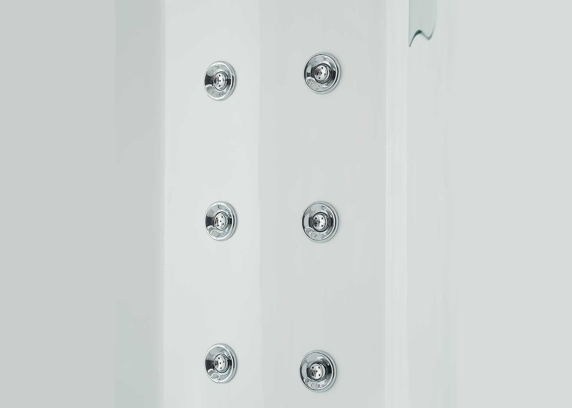 Aspen Luxury Steam Shower Tub