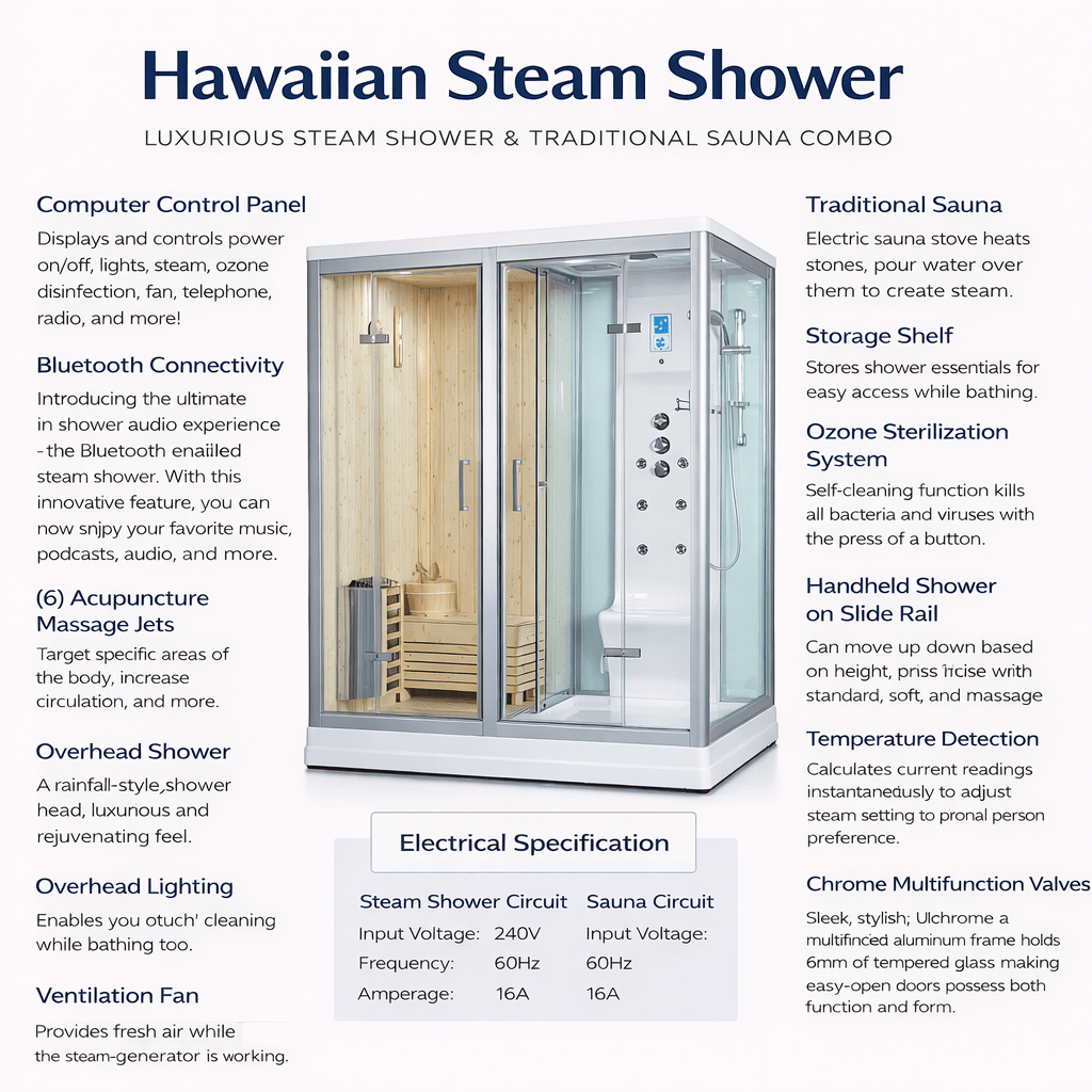 Hawaiian Traditional Steam Sauna