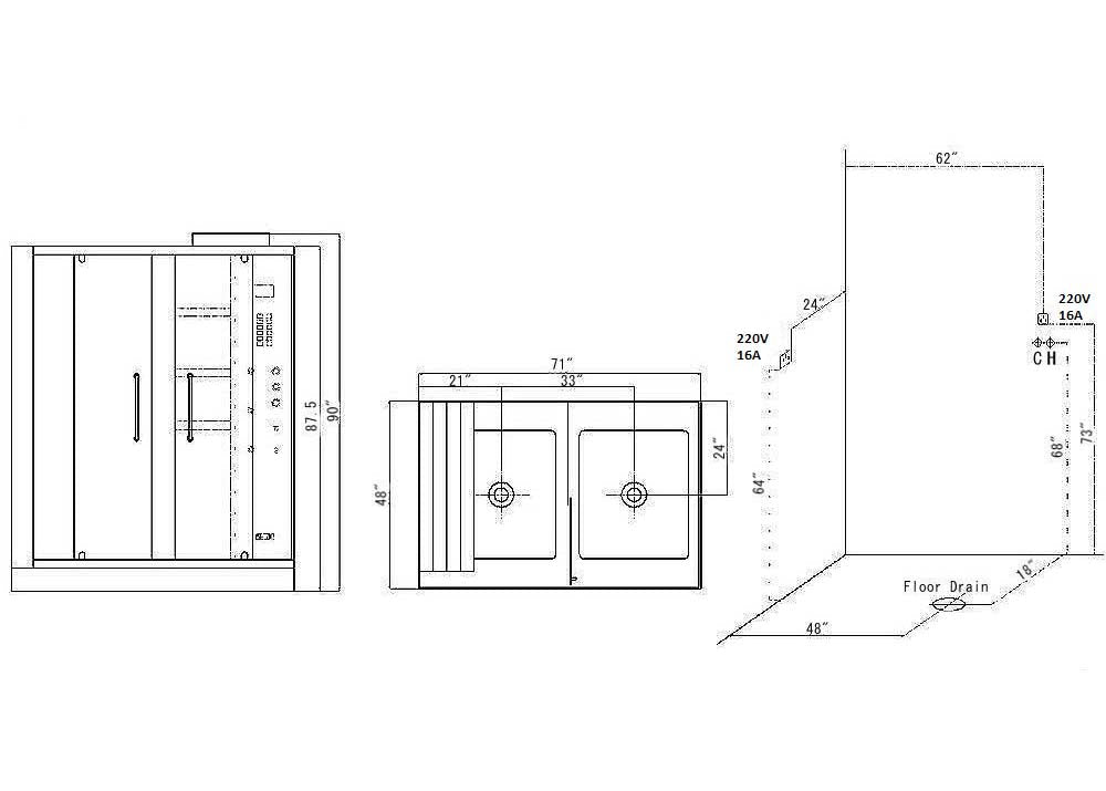 Southwood Infrared Steam Sauna