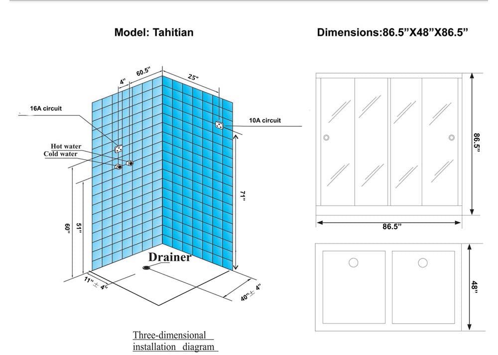 Tahitian Infrared Steam Sauna