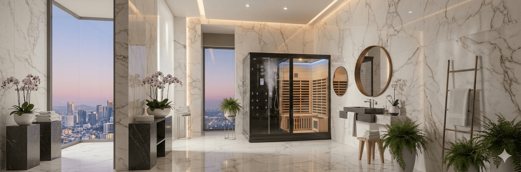 Steam & Sauna Combinations - Aquapeutics LLC