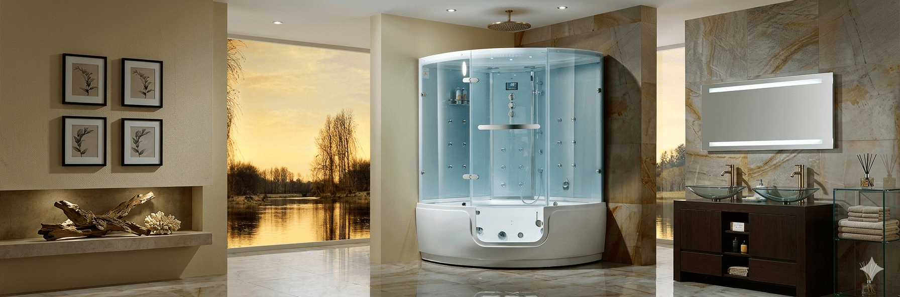 Steam & Tub Combinations - Aquapeutics LLC