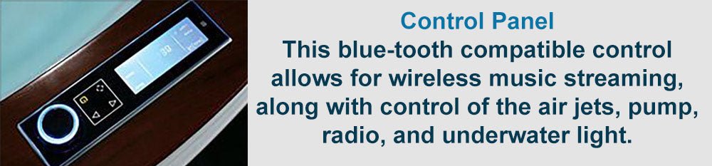 California Luxury Massage Bathtub